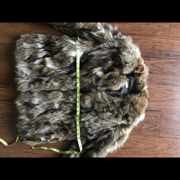 REAL FUR COAT size M-L - Picture 4 of 6
